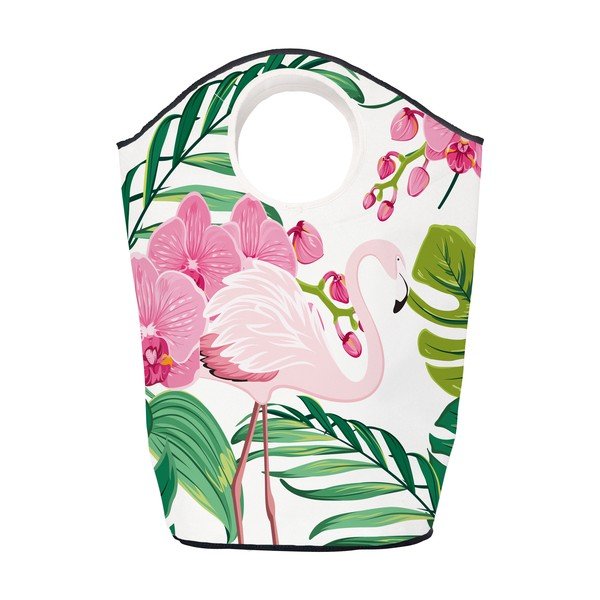 Coș depozitare Butter Kings Flamingos, 60 l