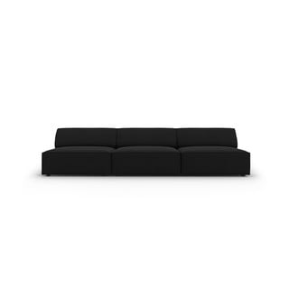 Canapea neagră 240 cm Jodie – Micadoni Home