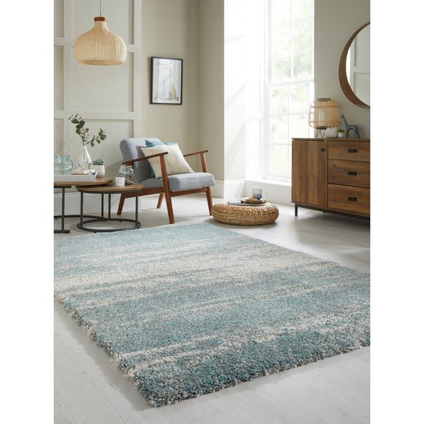 Covor Flair Rugs Reza, 80x150 cm, albastru-gri-image-4