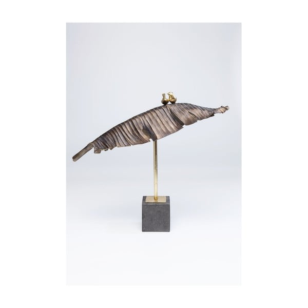 Statuetă decorativă Kare Design Birds Banana Leaf, înălțime 80 cm