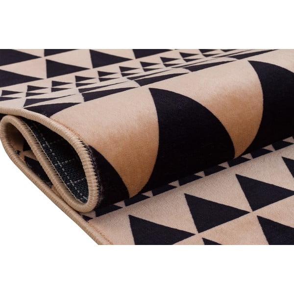 Covor lavabil bej 300x80 cm - Vitaus-image-3