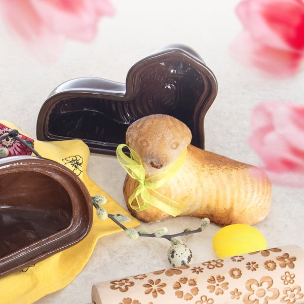 Formă de copt pentru miel din ceramică 14x18 cm – Orion-image-1