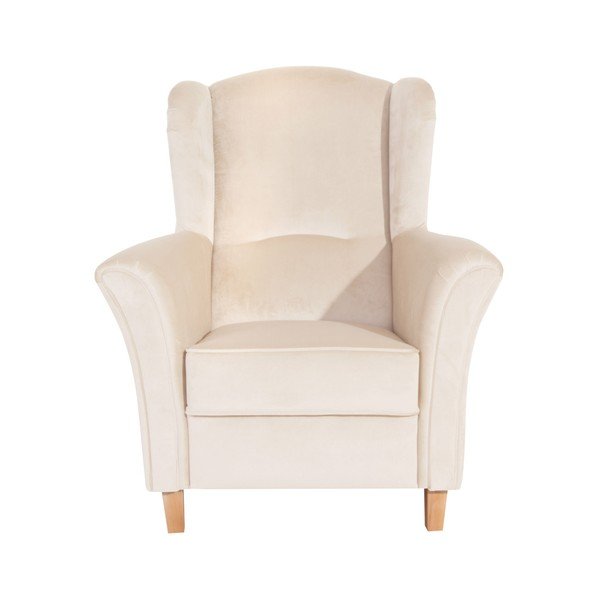 Fotoliu Max Winzer Agnetha Suede, crem-image-1