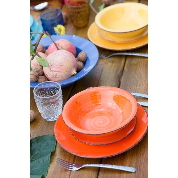 Serviciu de masă 18 buc. din gresie Baita – Villa d'Este-image-1