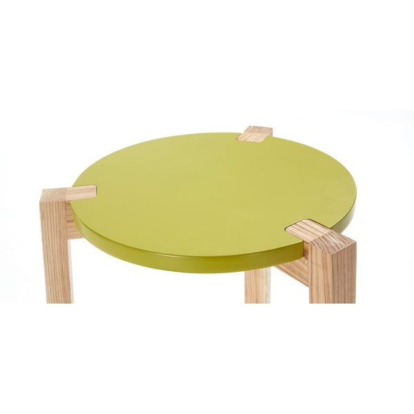 Măsuță auxiliară La Forma Elroy, verde-image-1