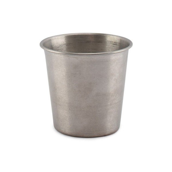 Bol mic argintiu pentru servire din metal 180 ml Serve – BonBistro