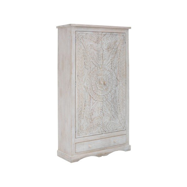 Șifonier alb din lemn de mango 100x175 cm Rana – Støraa-image-1