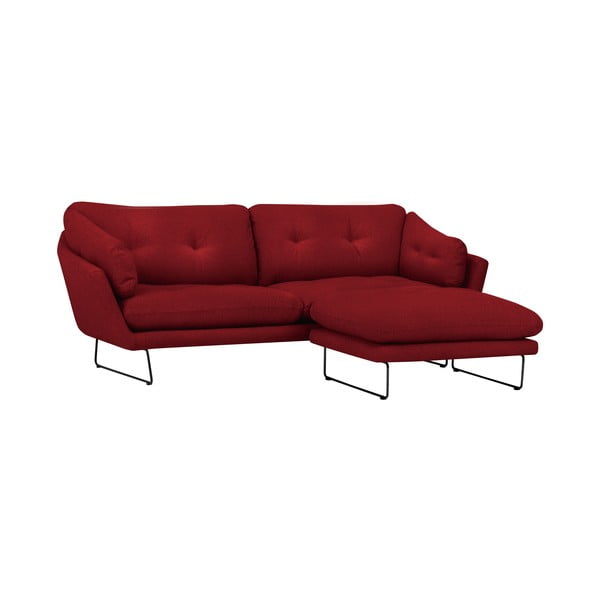 Set canapea cu puf Windsor & Co Sofas Comet, roşu-image-1