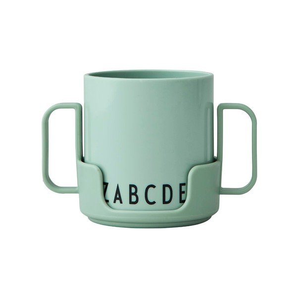 Cană pentru copii Design Letters Eat & Learn, verde-image-3