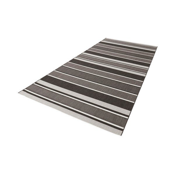 Covor de exterior NORTHRUGS Strap, 80 x 200 cm, negru-image-1