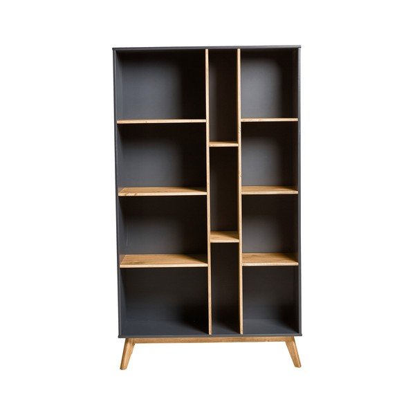 Bibliotecă Marckeric Cris, gri antracit