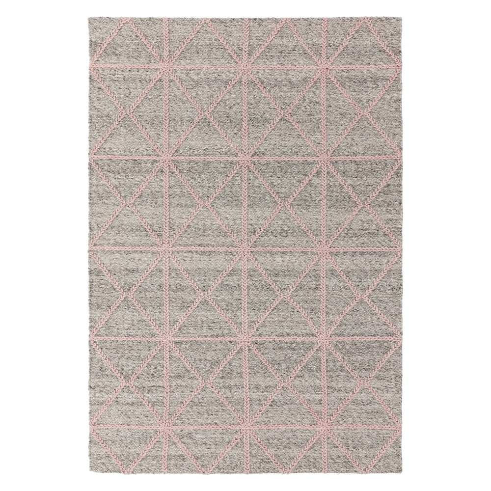 Covor Asiatic Carpets Prism, 120 x 170 cm, taupe-roz