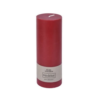 Lumânare Eco candles by Ego dekor Friendly, durată ardere 60 h, roșu