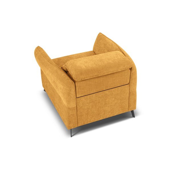 Fotoliu galben Hubble – Windsor & Co Sofas-image-3
