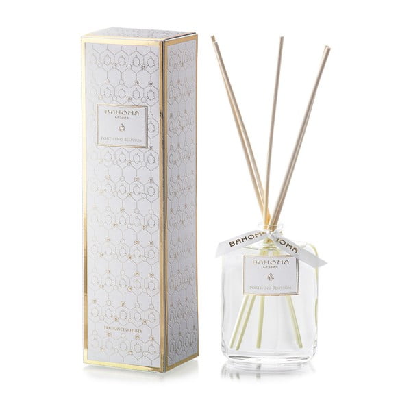 Difuzor de aromă cu parfum de grădină înflorită Bahoma London Portifino Blossom, 100 ml
