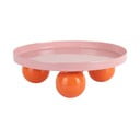 Tavă decorativă din metal ø 20 cm Double Funky – PT LIVING