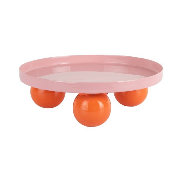 Tavă decorativă din metal ø 20 cm Double Funky – PT LIVING