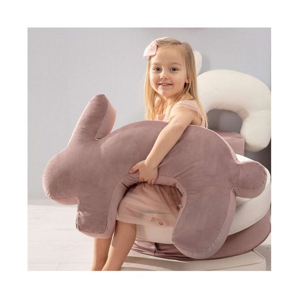 Pernă de alăptat verde-mentă Velvet Bunny – Yellow Tipi-image-3