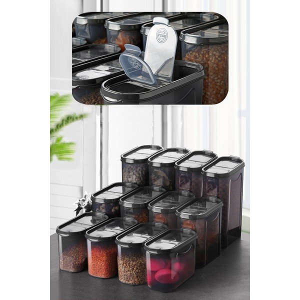 Recipiente 12 buc. pentru alimente – Hermia-image-1