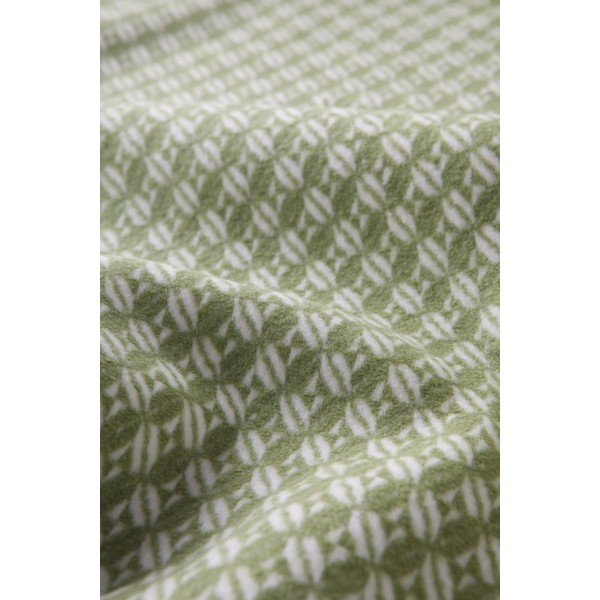 Pătură verde din amestec de bumbac 140x180 cm Nilo – Euromant-image-2