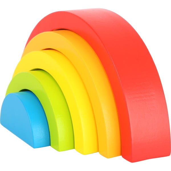 Joc din piese de lemn pentru copii Legler Rainbow-image-3