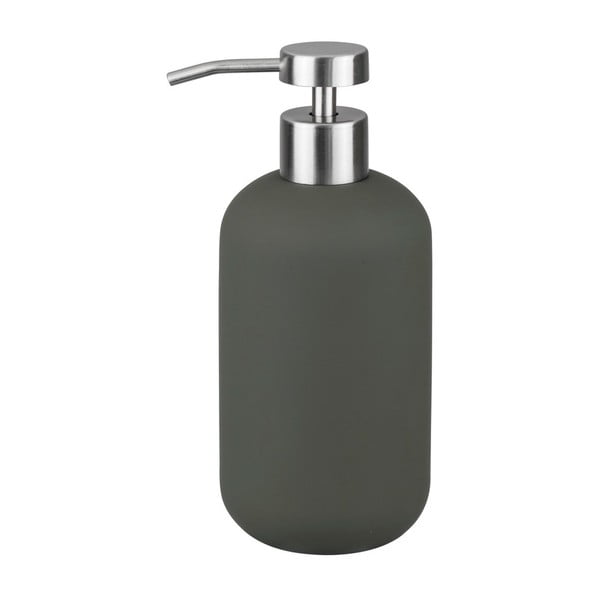 Dozator de săpun lichid verde închis din ceramică 120 ml Lotus Play – Mette Ditmer Denmark