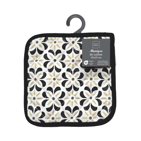 Mănușă de bucătărie din bumbac, din silicon Solaris – douceur d'intérieur-image-3