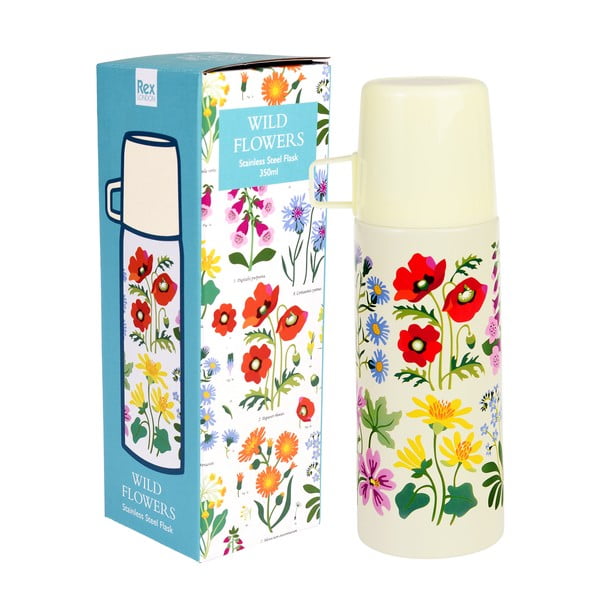 Termos crem pentru copii 350 ml Wild Flowers – Rex London-image-3
