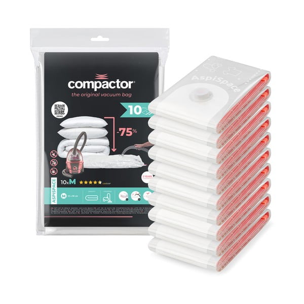 Saci de vidat 10 buc. Space M – Compactor