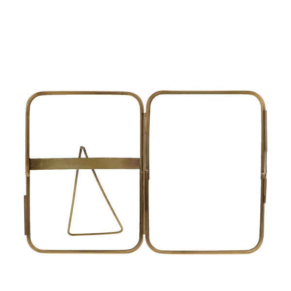 Ramă foto aurie cu picior de susținere din metal 14x18 cm – Rex London-image-3