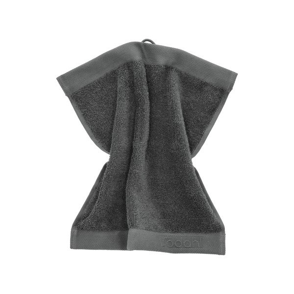 Prosop gri închis din bumbac din frotir 30x30 cm Comfort – Södahl-image-1