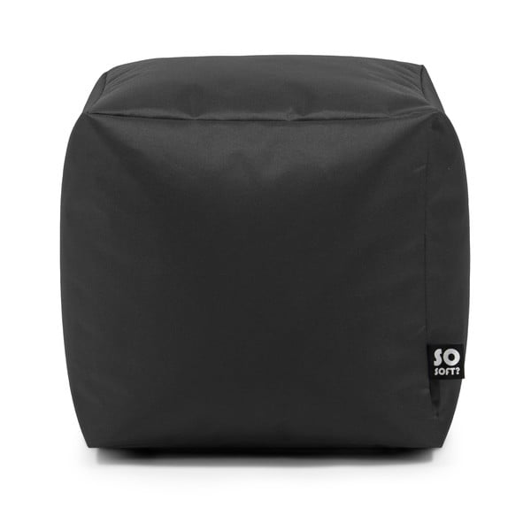 Fotoliu puf pentru copii roșu Cube M – So Soft?-image-1