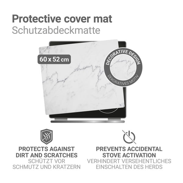 Protecție de aragaz din PVC 60x52 cm Marble – Wenko-image-3