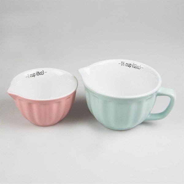 Set 4 căni de măsurare Sass & Belle Retro, culori pastelate-image-4