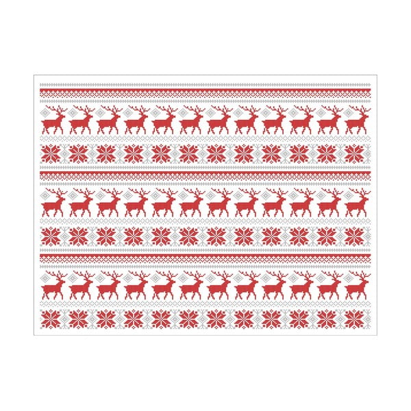 Set 2 suporturi dreptunghiulare pentru farfurii Crido Consulting Scandi Deer, 40 x 30 cm