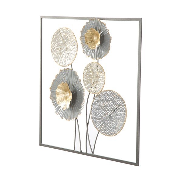 Decorațiune metalică pentru perete Mauro Ferretti Squity, 50 x 50 cm-image-3