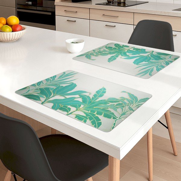 Suport pentru farfurii din plastic 44x28,5 cm Vayana – douceur d'intérieur-image-1