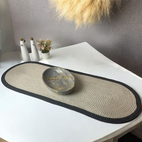 Napron de masă din iută 35x100 cm Wicker – Mila Home Luxury-image-1