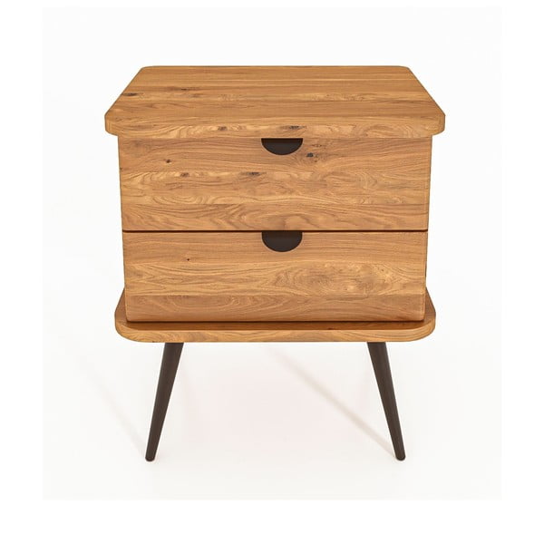 Noptieră din lemn de stejar Kula – The Beds-image-2