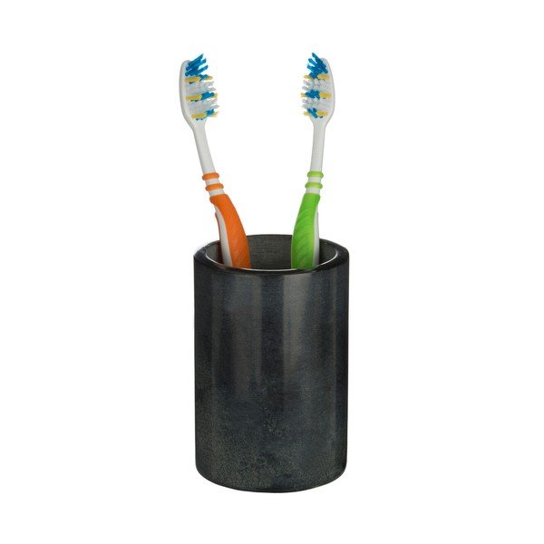 Suport pentru periuța de dinți gri închis din piatră Kamal – Premier Housewares-image-2