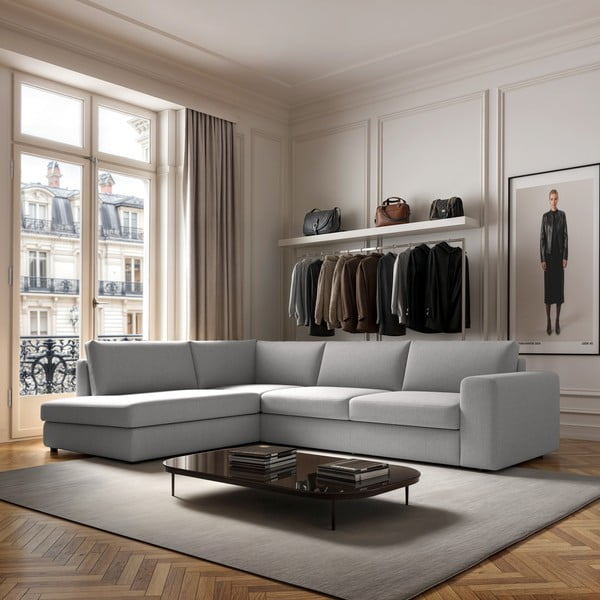 Colțar gri deschis (cu colț pe partea stângă, în formă de ”L”) Baga – Rodier-image-1