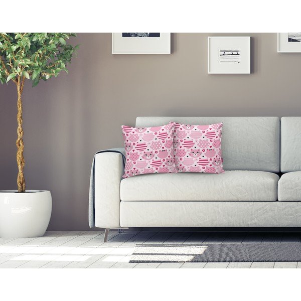 Față de pernă pentru copii Cat - Minimalist Cushion Covers-image-1