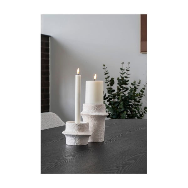 Sfeșnice pentru lumânări pastilă 2 buc. din ciment – House Nordic-image-1