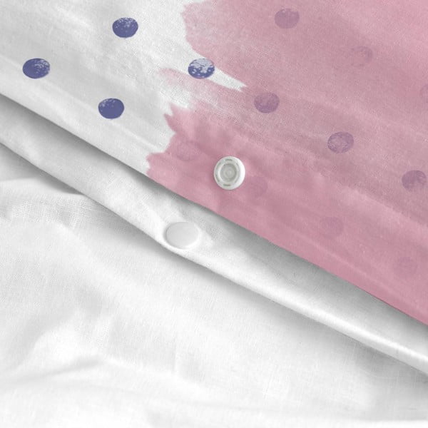 Husă din bumbac pentru pilotă Blanc Tempera, 140 x 200 cm-image-3