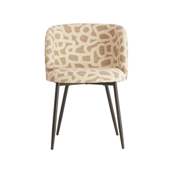 Scaun de dining bej/taupe tapițat Elyna – Light & Living-image-1