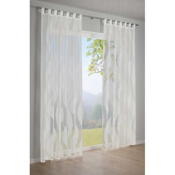 Perdea albă 245x140 cm Scherli - Gardinia-image-1