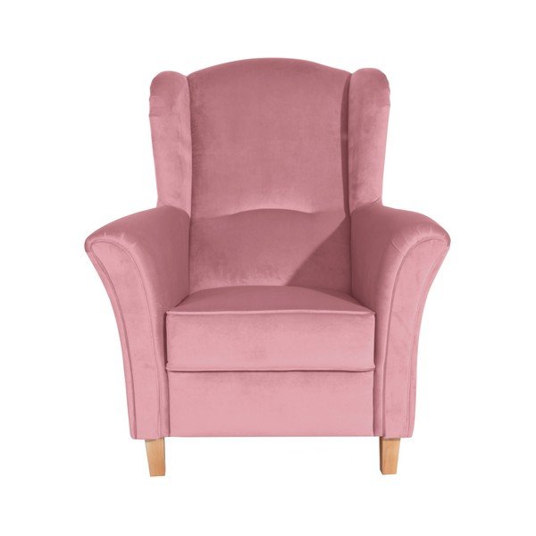 Fotoliu Max Winzer Agnetha Suede, roz-image-2