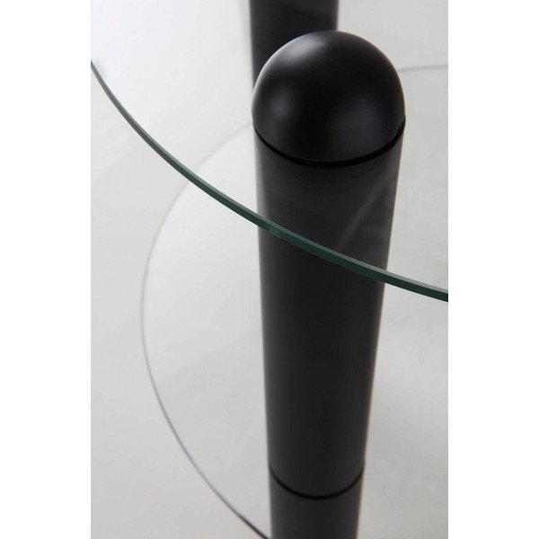 Măsuță auxiliară rotundă din sticlă ø 48 cm Egan – Jotex-image-2