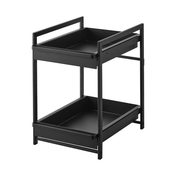 Raft suplimentar negru din metal 30x42 cm Tower – YAMAZAKI