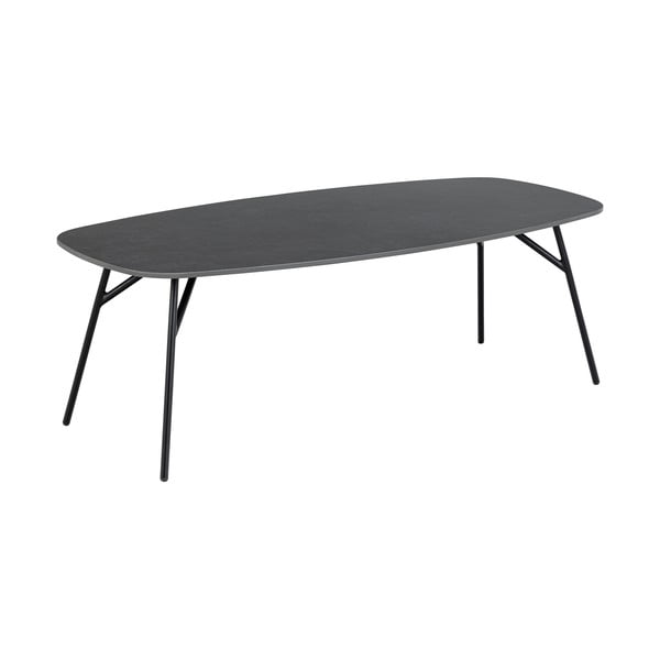 Măsuță de cafea neagră cu blat ceramic 60x120 cm Caracas – Actona-image-2